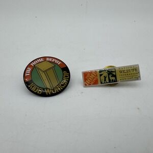 HOME DEPOT Kids Workshop BUTTERFLY House & National Wildlife Federation Pins